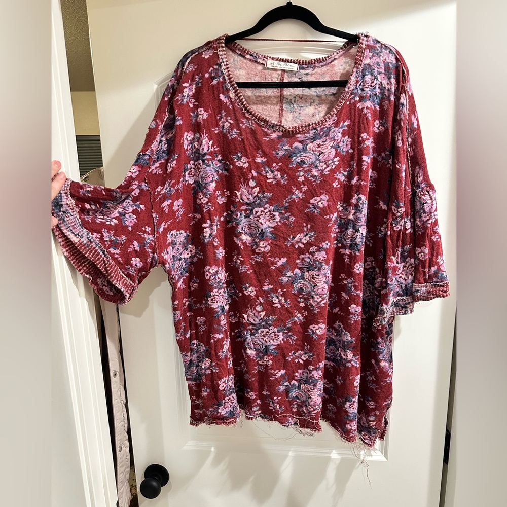 We the free floral top